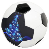 SlipperyJoe digital gerenderte Weihnachtsbaumbeau Fußball (Dreiviertel)