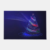 SlipperyJoe digital gerenderte Weihnachtsbaumbeau Fußmatte (Vorderseite)