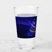 SlipperyJoe digital gerenderte Weihnachtsbaumbeau Glas (Vorderseite)
