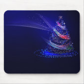SlipperyJoe digital gerenderte Weihnachtsbaumbeau Mousepad (Vorne)