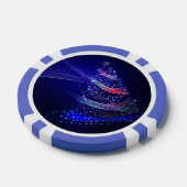 SlipperyJoe digital gerenderte Weihnachtsbaumbeau Pokerchips (Einzeln)