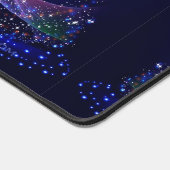 SlipperyJoe digital gerenderte Weihnachtsbaumbeau Schreibtischunterlage (Ecke)