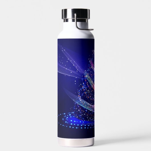 SlipperyJoe digital gerenderte Weihnachtsbaumbeau Trinkflasche (Links)
