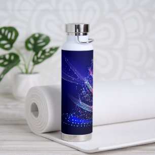SlipperyJoe digital gerenderte Weihnachtsbaumbeau Trinkflasche