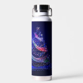 SlipperyJoe digital gerenderte Weihnachtsbaumbeau Trinkflasche (Rückseite)