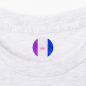 SlipperyJoe Drag Pride Flag lila-weiß-blau Sequ Etiketten (Befestigt)