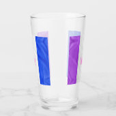 SlipperyJoe Drag Pride Flag lila-weiß-blau Sequ Glas (Rechts)