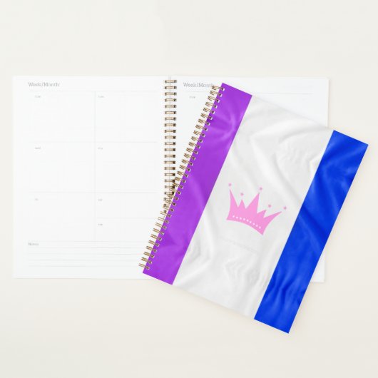 SlipperyJoe Drag Pride Flag lila-weiß-blau Sequ Planer (Anzeige)