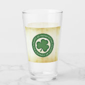 SlipperyJoe feiert Saint Patrick's Day Iris Glas (Rückseite)