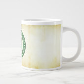 SlipperyJoe feiert Saint Patrick's Day Iris Jumbo-Tasse (Rechts)