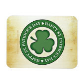 SlipperyJoe feiert Saint Patrick's Day Iris Magnet (Horizontal)