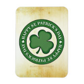 SlipperyJoe feiert Saint Patrick's Day Iris Magnet (Vertikal)