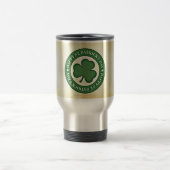 SlipperyJoe feiert Saint Patrick's Day Iris Reisebecher (Mittel)