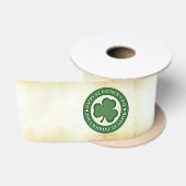 SlipperyJoe feiert Saint Patrick's Day Iris Satinband (Spule)