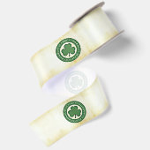 SlipperyJoe feiert Saint Patrick's Day Iris Satinband (Rückseite)