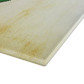 SlipperyJoe feiert Saint Patrick's Day Iris Schneidebrett (Ecke)