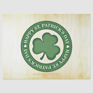 SlipperyJoe feiert Saint Patrick's Day Iris Seidenpapier