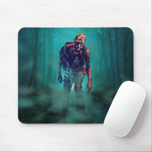 SlipperyJoe furchteinflößende Zombie-Figur isolier Mousepad