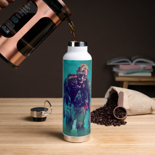 SlipperyJoe furchteinflößende Zombie-Figur isolier Trinkflasche