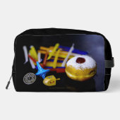 SlipperyJoe Hanukkah symbolic still life holiday e Waschbeutel (Rückseite)