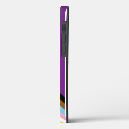 SlipperyJoe Intersex Progress Flag Regenbogen Case-Mate iPhone Hülle (Rückseite / Links)