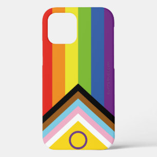 SlipperyJoe Intersex Progress Flag Regenbogen Case-Mate iPhone Hülle