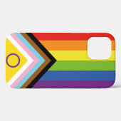 SlipperyJoe Intersex Progress Flag Regenbogen Case-Mate iPhone Hülle (Rückseite (Horizontal))
