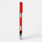 SlipperyJoe Intersex Progress Flag Regenbogen iPhone Hülle (Rechte Seite)