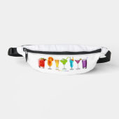 SlipperyJoe jubelt Alkoholcocktails LGBTQIA Gay Bauchtasche (Vorderseite)