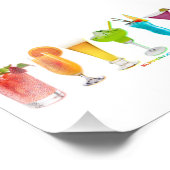 SlipperyJoe jubelt Alkoholcocktails LGBTQIA Gay Fotodruck (Ecke)