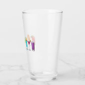 SlipperyJoe jubelt Alkoholcocktails LGBTQIA Gay Glas (Links)