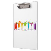 SlipperyJoe jubelt Alkoholcocktails LGBTQIA Gay Klemmbrett (Links)