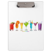 SlipperyJoe jubelt Alkoholcocktails LGBTQIA Gay Klemmbrett (Vorderseite)