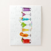 SlipperyJoe jubelt Alkoholcocktails LGBTQIA Gay Puzzle (Vertikal)