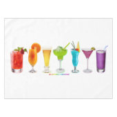 SlipperyJoe jubelt Alkoholcocktails LGBTQIA Gay Tischdecke (Vorderseite (Horizontal))