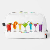 SlipperyJoe jubelt Alkoholcocktails LGBTQIA Gay Waschbeutel (Vorderseite)