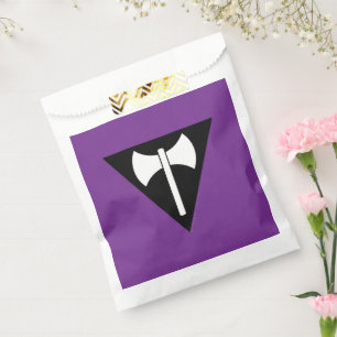 SlipperyJoe lesbische Pride-Flagge mächtiges schwu Geschenktütchen