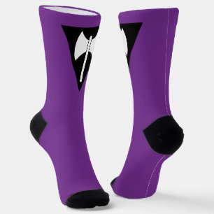 SlipperyJoe lesbische Pride-Flagge starke schwule  Socken