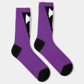 SlipperyJoe lesbische Pride-Flagge starke schwule Socken (Rechts)