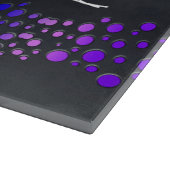 SlipperyJoe Liebe Blasen rot-orange-gelb-grün c Schneidebrett (Ecke)