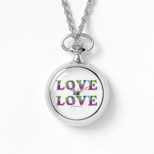SlipperyJoe Liebe ist Liebe tropfend schmelzend dy Armbanduhr