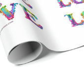 SlipperyJoe Liebe ist Liebe tropfend schmelzend dy Geschenkpapier (Rolleneckpunkt)