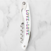 SlipperyJoe Liebe ist Liebe tropfend schmelzend dy Kellnermesser (Vorderseite)