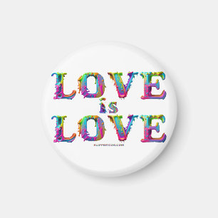 SlipperyJoe Liebe ist Liebe tropfend schmelzend dy Magnet