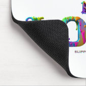 SlipperyJoe Liebe ist Liebe tropfend schmelzend dy Mousepad (Ecke)