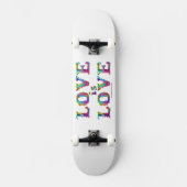 SlipperyJoe Liebe ist Liebe tropfend schmelzend dy Skateboard (Vorderseite)