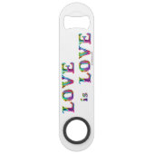 SlipperyJoe Liebe ist Liebe tropfend schmelzend dy Speed Flaschenöffner (Rückseite)