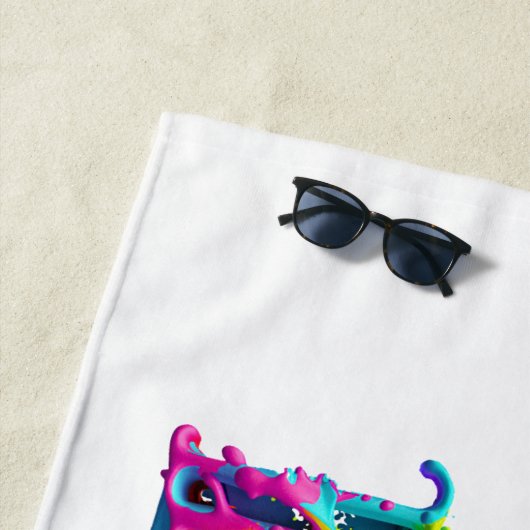 SlipperyJoe Liebe ist Liebe tropfend schmelzend dy Strandtuch (Beispiel)