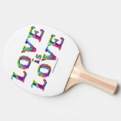 SlipperyJoe Liebe ist Liebe tropfend schmelzend dy Tischtennis Schläger (Seitenansicht)