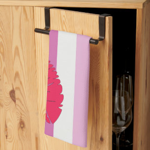 SlipperyJoe Lippenstift lesbische Pride-Flagge fem Geschirrtuch
